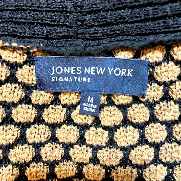 Cardigan in Black & Gold - Picture 6 of 7